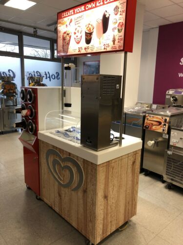 Eistheke ola happiness Station komplett ,Eiscafe, Frozen Yogurt ...